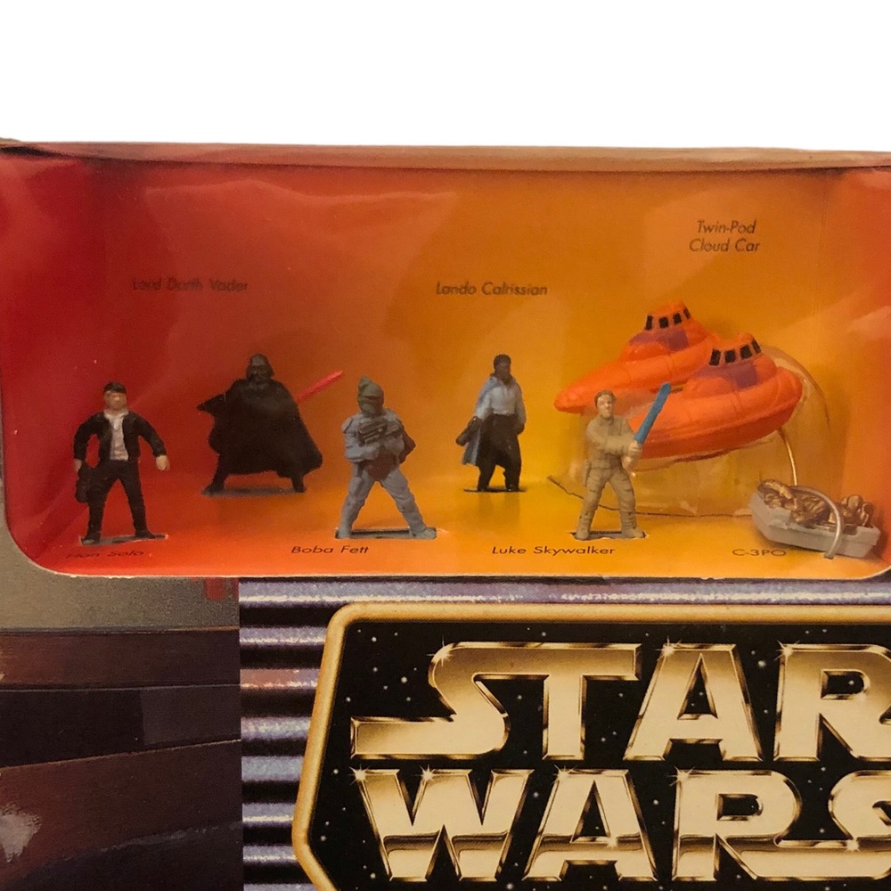 Star Wars Micro Machines Boba Fett/Cloud City Playset - Picture 8 of 14